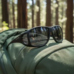 Image of Cocoons Aviator (XL) model C202G resting on a backpack