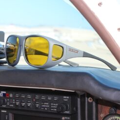 Pilot (L) Slate Polarized Yellow
