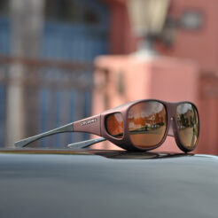Pilot (L) Burgundy Polarized Amber