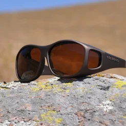 Slim Line (M) Sand Polarized Amber