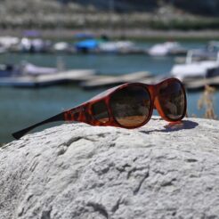 Slim Line (M) Tortoise Polarized Amber