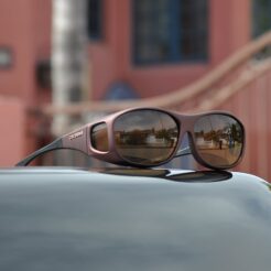 Slim Line (M) Burgundy Polarized Amber - Image 3
