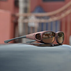 Mini Slim (MS) Burgundy Polarized Amber