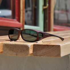 Mini Slim (MS) Burgundy Polarized Gray