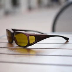 Mini Slim (MS) Burgundy Polarized Yellow