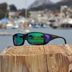 Wide Line (ML) Black Polarized Green Mirror