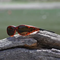 Stream Line (S) Tortoise Polarized Amber