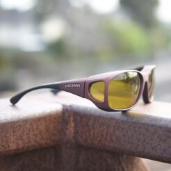 Style Line (MX) Burgundy Polarized Yellow
