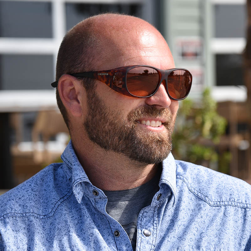 Slim Line (M) Tortoise Polarized Copper | Cocoons