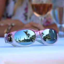 Stream Line (S) Blush Polarized Silver Mirror - Image 4