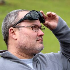 Aviator (XL) Black Polarized Photo Gray - Image 3