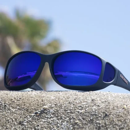 Style Line (MX) Black Polarized Blue Mirror