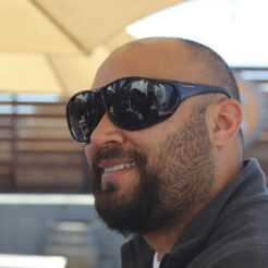 Aviator (XL) Black Cherry Polarized Gray - Image 2