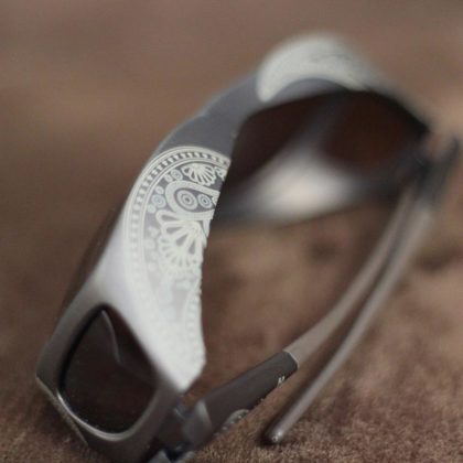 Fitover sunglasses with henna pattern