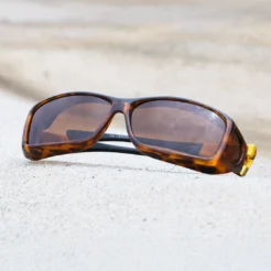 Wide Line (ML) Leopard Polarized Amber