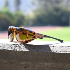 Pilot (L) Leopard Polarized Amber