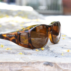 Slim Line (M) Leopard Polarized Amber