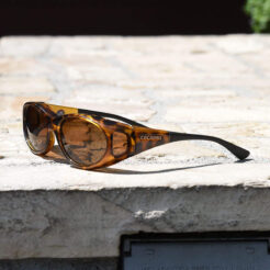 Stream Line (S) Leopard Polarized Amber