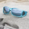 Wide Line (ML) Aqua Polarized Silver Mirror