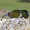 Aviator (XL) Slate Polarized Yellow