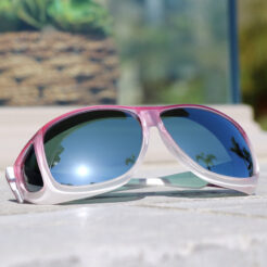 Aviator (XL) Blush Polarized Silver Mirror