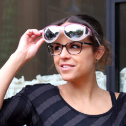 Slip Stream (LX) Blush Polarized Silver Mirror - Image 2